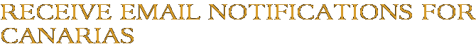 Receive Email Notifications for Canarias