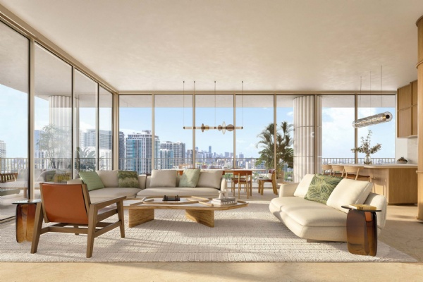 Foquet’s Hotel & Residences At The Design District - Luxury Condo Interior