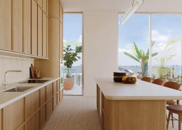 Foquet’s Hotel & Residences At The Design District - Luxury Condo Interior