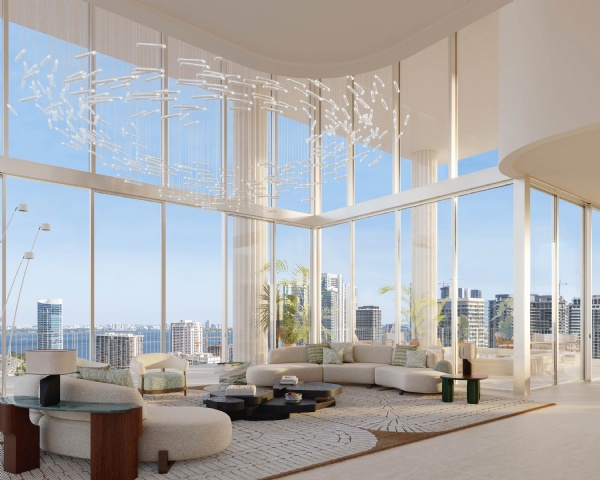 Foquet’s Hotel & Residences At The Design District - Luxury Condo Interior