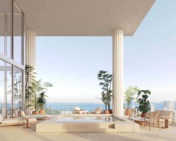 Foquet’s Hotel & Residences At The Design District - Luxury Condo Interior