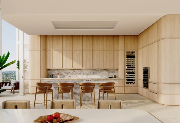 Foquet’s Hotel & Residences At The Design District - Luxury Condo Interior