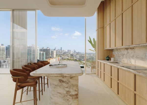 Foquet’s Hotel & Residences At The Design District - Luxury Condo Interior