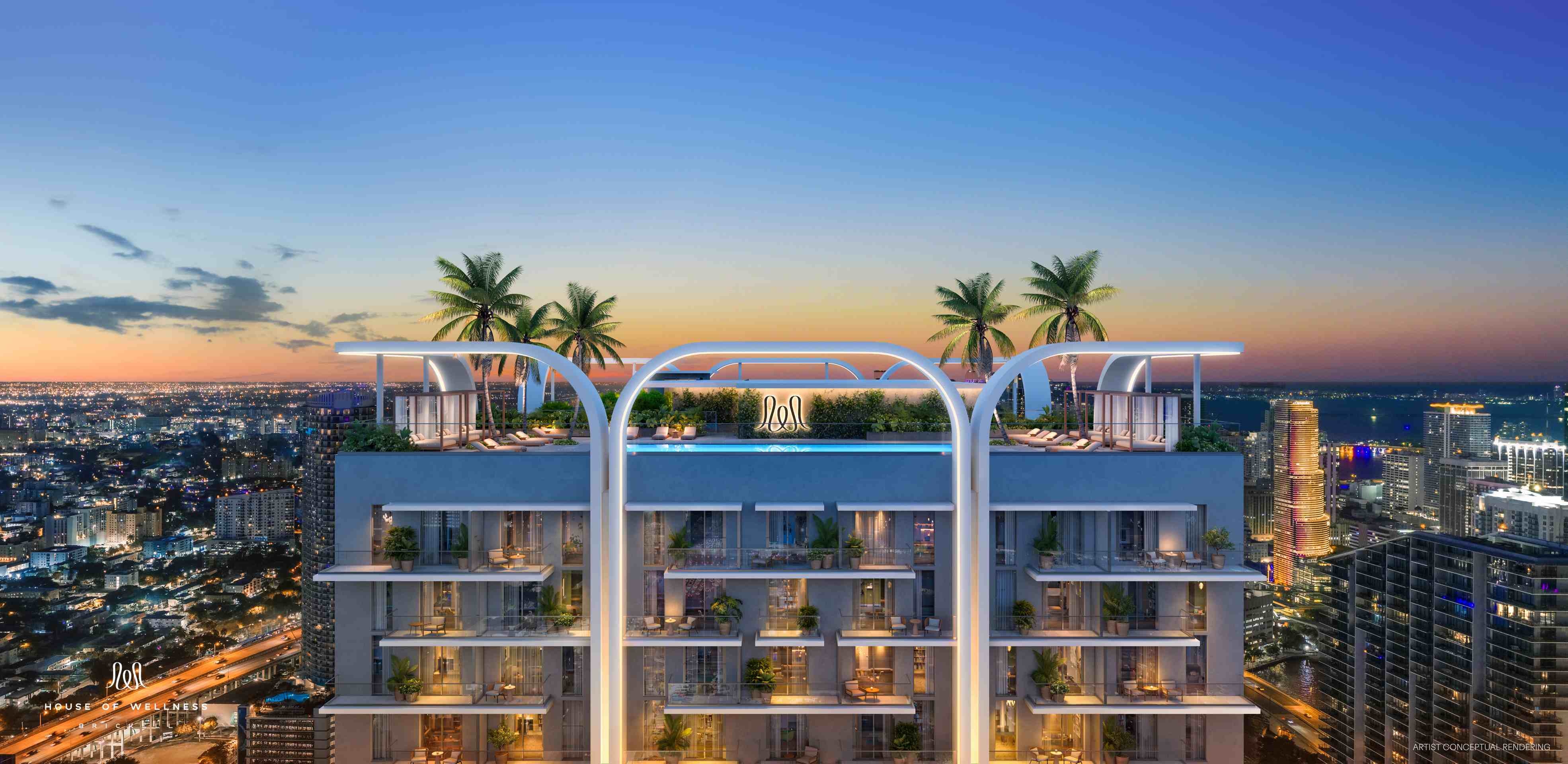 House Of Wellness Brickell - Luxury Condo Interior
