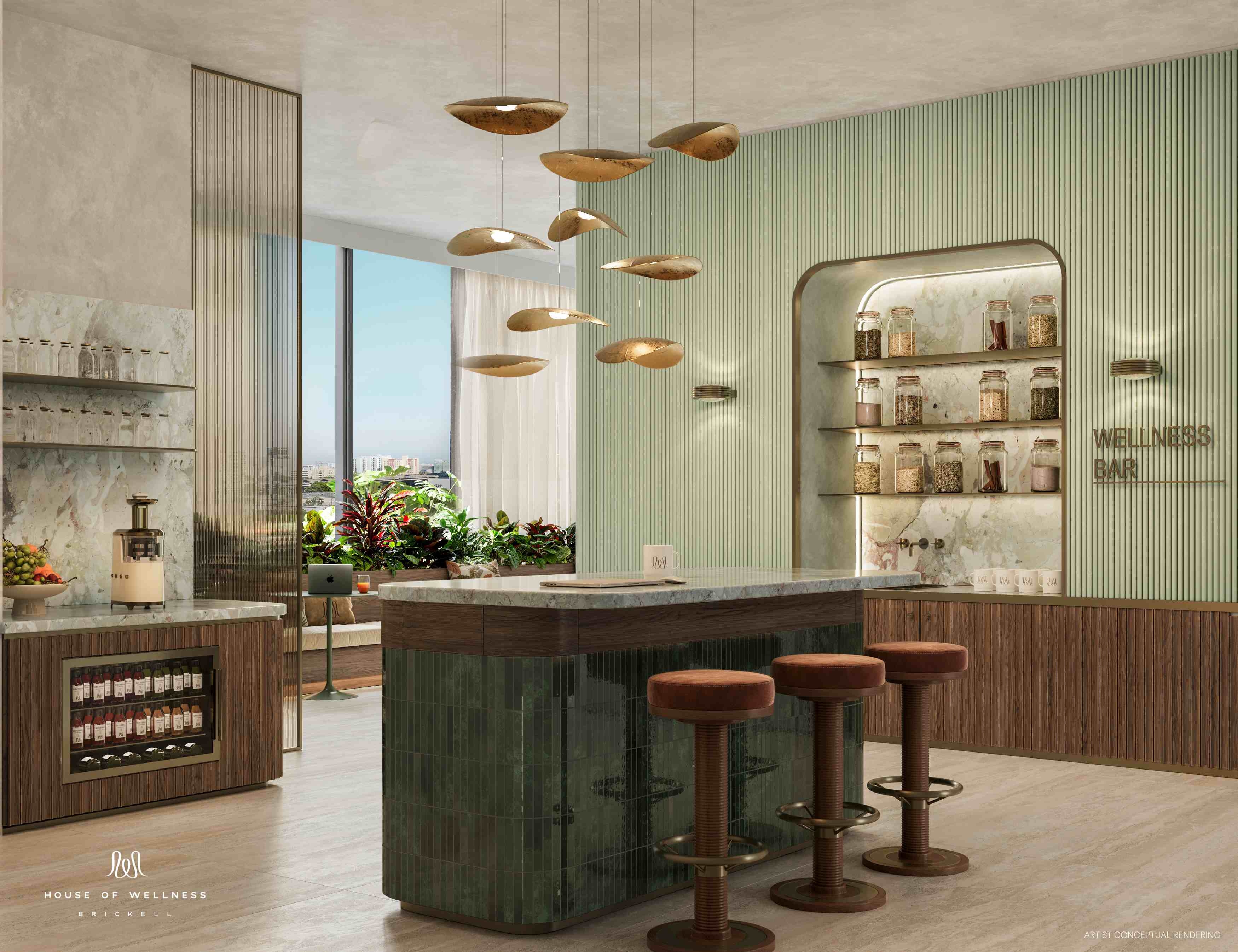 House Of Wellness Brickell - Luxury Condo Interior