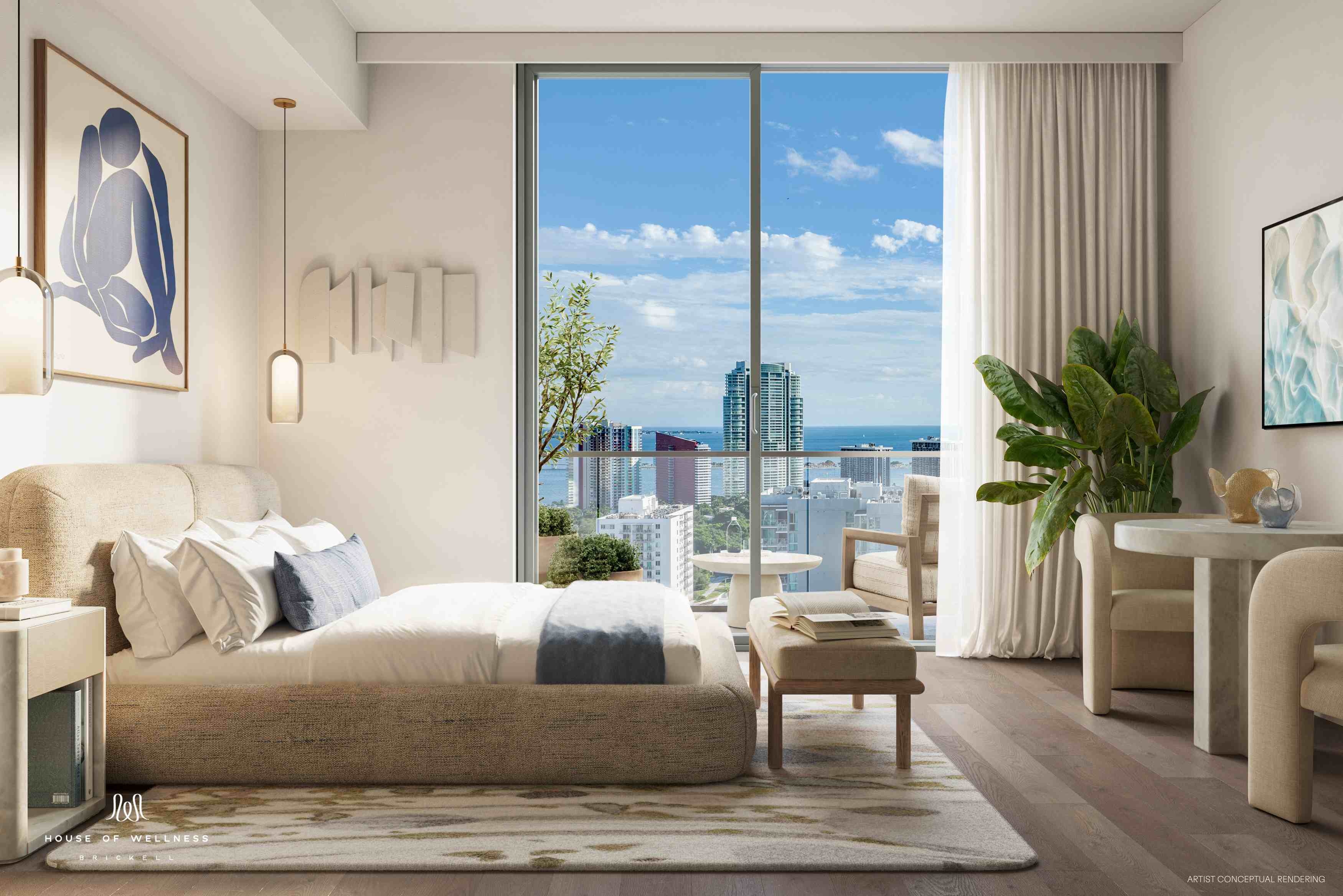 House Of Wellness Brickell - Luxury Condo Interior